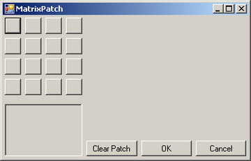 Picture 4: Matrix Patch Window