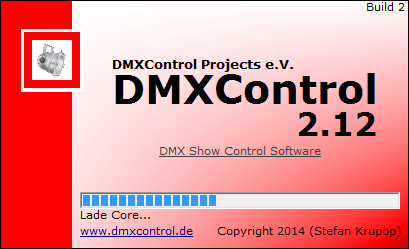 Picture 1: DMXControl 2 Startscreen