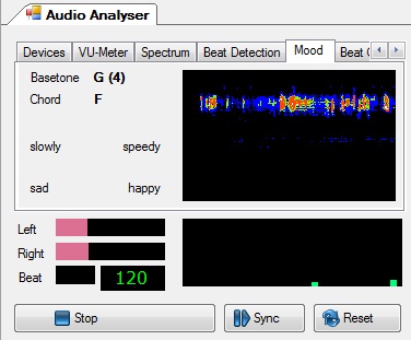 Picture 1: Audio Analyzer Window
