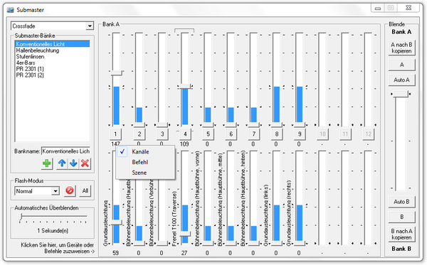 Picture 4: Crossfaderansicht des Submasters